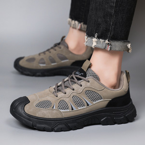 Chaussures pour hommes, nouvelles baskets décontractées, semelles épaisses, maille respirante, légères, tendance, chaussures de randonnée d'hiver pour l'extérieur - Product Image 5
