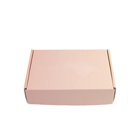Vente chaude en couleur expédition avion boîte emballage cadeau emballage carton ondulé maquillage boîte de papier