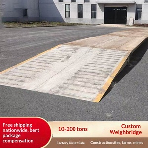 3,4*16m 60t Industrielle Digitale Bodenwaage, Bergbau-LKW-Waage Wiegebrücke - Product Image 2