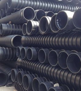 Tuberías Corrugadas Tipo B Reforzadas con HDPE <span class=keywords><strong>para</strong></span> Drenaje de Aguas Residuales Municipales, Estándar ISO, Alto Caudal, Personalizadas, Venta al Por Mayor - Product Image 3