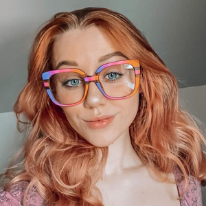 2026 New Square Glasses Frame Colorful Square Optical Glasses Spectacles Blue Light Blocking <b>Eyewear</b> Eyeglasses Frame - Product Image 6