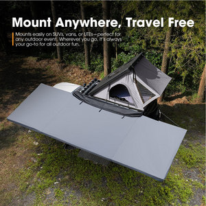 Auvent debout libre à 180 degrés pour <span class=keywords><strong>camping</strong></span> en plein air auvent latéral de voiture étanche avec bande lumineuse LED - Product Image 2