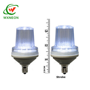 110V 220V 4 Wát C9 E17 Festoon bóng đèn 18 cái <span class=keywords><strong>LED</strong></span> SMD Strobe Twinkle ánh sáng bóng đèn - Product Image 3