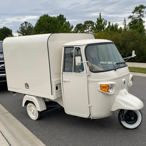Camion de restauration mobile 3 roues vintage 2026, chariot <span class=keywords><strong>à</strong></span> café, cuisine mobile, camion de crème glacée, bar mobile, remorque alimentaire - Product Image 1