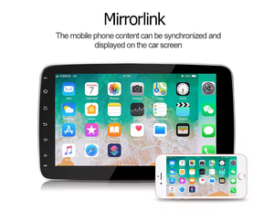 Stereo layar berputar universal, 9.10.1 inci 2 mobil - Product Image 2