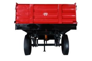 Worldtrac WTDTT-8 tracteur à double essieu inclinant la remorque capacité de chargement de 8 tonnes - Product Image 2