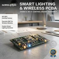 Système d'éclairage intelligent PCBA, carte de commande Zigbee et Wi-Fi, assemblage OEM automobile