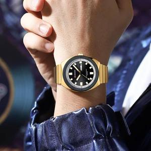 Reloj CURREN 8473, nuevo reloj de moda para hombre, resistente al agua, con fecha luminosa, de acero inoxidable, cuarzo, cuadrado, reloj para hombre. - Product Image 5