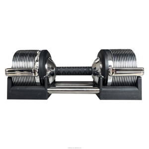 ZYFIT Offre Spéciale 32kg Commercial Polyvalent Plaquent 1kg augmentation réglable Haltère Avec Base - Product Image 3