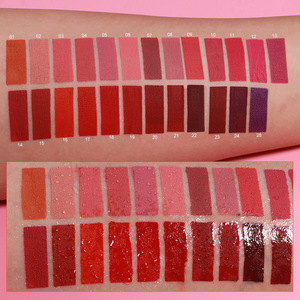 ลิปกลอสเนื้อแมทกำมะหยี่ ติดทนนาน เนียนนุ่มดุจแพรไหม ไม่หลุดง่าย ลิปสติกเนื้อลิควิด แต่งหน้าเซ็กซี่สำหรับผู้หญิง ลิปทินท์ - Product Image 3