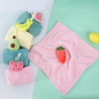 Newborn Microfiber Soft Baby Cotton Face Hand Towel Plush Toy Quick-Dry Super Water Absorbent Antimicrobial for Kids