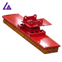 Segment de brosse remplaçable sur mesure pour balayeuse mécanique OEM, adaptable à toutes les longueurs, prêt à l'emploi avec attache rapide à broches