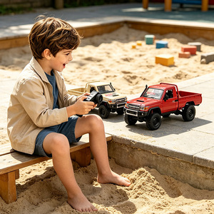 Voiture télécommandée WGNRC MN-82 à l'échelle 1/12, 4x4, jouet <span class=keywords><strong>de</strong></span> simulation tout-terrain <span class=keywords><strong>2</strong></span>,4G, <span class=keywords><strong>camion</strong></span> RC 4x4 à deux vitesses - Product Image 4
