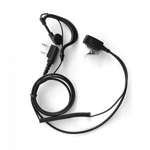 Auriculares Walkie Talkie con Gancho Curvo Tipo K y Tipo M para Kenwood, Baofeng, Quansheng, Moto Wali Neng - Product Image 1
