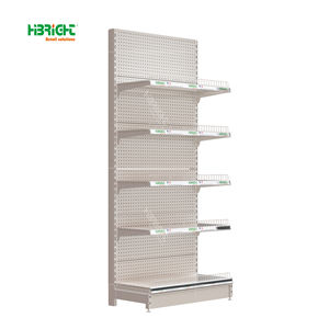 Étagères de supermarché à un seul côté, en bois, à bon prix, bonne capacité de charge - Product Image 5