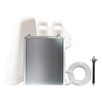 Solution complète EasyBoost, gain de 80 dB, puissance de 27 dBm, kit tri-bande GSM 3G/4G/5G 700/900/1800 MHz, élimine les zones mortes, 3000 m²
