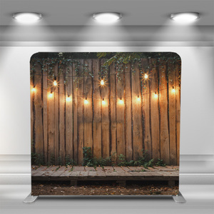 Fondo de pared de flores para boda despedida de soltera gráfico personalizado fotomatón telón de fondo fácil configuración funda de almohada soporte de exhibición - Product Image 2