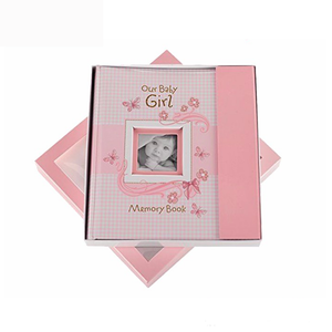 Cafele — coffret cadeau pour petite fille, livre de mémoire pour bébés et autocollants annuelles, <span class=keywords><strong>Album</strong></span> <span class=keywords><strong>Photo</strong></span> moderne et agenda, cadeau du premier 5 ans - Product Image 1