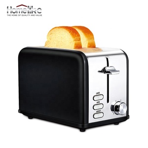 Style rétro Cuisine Appareils De Cuisson <span class=keywords><strong>Grille</strong></span>-<span class=keywords><strong>Pain</strong></span> <span class=keywords><strong>2</strong></span> Tranches <span class=keywords><strong>Grille</strong></span>-<span class=keywords><strong>Pain</strong></span> En Acier Inoxydable avec Fente <span class=keywords><strong>Extra</strong></span> Large - Product Image 1