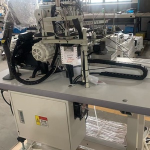 Máquina de Coser Industrial JOCKY JK-Q310, Puntada de Cubierta Automática, Dobladilladora de Camisetas, Doble Aguja - Product Image 2