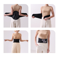 Correcteur de posture avec plaque lombaire 3D et système de poulies pour le soulagement de la sciatique et le soutien de compression lombaire