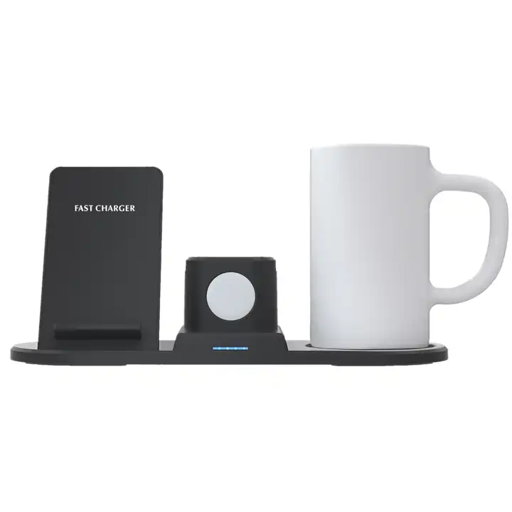 3-in-1 Mug Warmer & 5W QI Wireless Charger