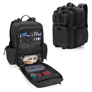 Trousse médicale, sac à dos médical, sac de fournitures médicales, sac à dos de premiers secours avec sangle en Y supérieure pour la randonnée, le trekking, la chasse, le camping - Product Image 1