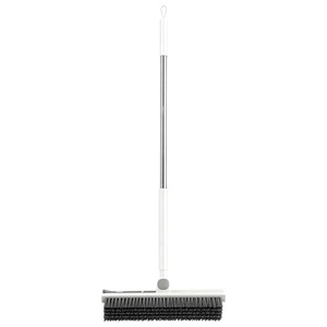 Brosse à sol à long manche, poils en nylon, tête en forme de V pour le nettoyage de la salle de bain - Product Image 5