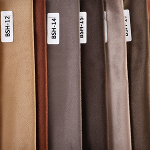 Trung Quốc Sản Xuất Không Thấm Nước <span class=keywords><strong>100</strong></span>% <span class=keywords><strong>Polyester</strong></span> Cô Gái Vải Thổ Nhĩ Kỳ Babyface Dệt Kim Hà Lan Nhung Rắn Màu Nhuộm - Product Image 5