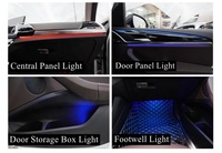 17 Source de lumière illuminée Car Styling LED Lumière ambiante pour BMW X3 2018-2021