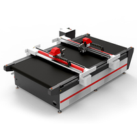 Máquina Automática de Corte de Cuero y Tela, Cuchilla Oscilante CNC, Plotter de Cama Plana, Cortadora de Precisión