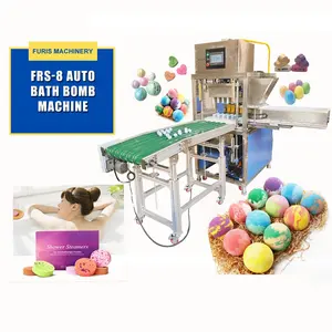 lotion bath bomb manufacturer hot sale Mass Produce electric ball fizzy pneumatic hydraulic machine press factory supply price