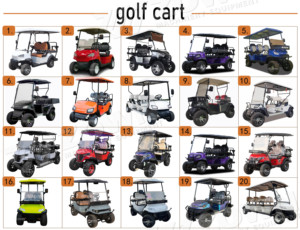 Vente en gros de voiturettes de golf électriques tout-terrain 2, 4 et 6 places avec batterie lithium 72V - Prix des voiturettes de golf électriques - Product Image 6