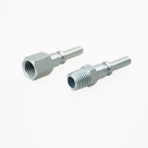 Acoplador de latón <span class=keywords><strong>Industrial</strong></span> neumático NPT, acoplador de aire de acoplamiento rápido, enchufe tipo Lincon, 1/4 NPT - Product Image 3