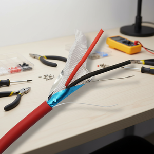 FPLR 8X22AWG Massieve Koperen Geleider Industriële 2-Draads Brandmelder Rookmelder met PVC/LSZH/PH120 Isolatie - Product Image 2