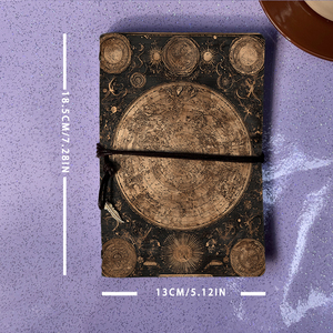 Cuaderno hecho a mano A6 con hermosa cubierta Dulce regalo de graduación para vecinos Adecuado para notas profesionales y hitos de la vida - Product Image 4
