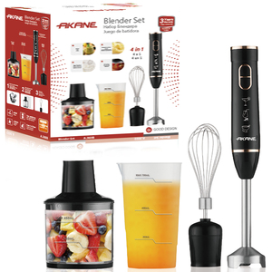 AKANE-Mélangeur à main 3 en 1, 800W, avec 4 lames, pour le broyage des jus, la préparation des aliments - Product Image 3
