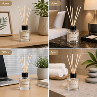 Difusor de Aromas de Vidrio sin Plomo de 30 ml con Aromas Personalizados para el Hogar