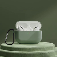 Pour Airpods Pro 2nd génération étui Silicone housse pour écouteurs étuis de protection pour Air Pods pro 2 avec crochet