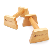 Barres de taille personnalisée pour Fitness d'intérieur, Mini barre en bois Push Up
