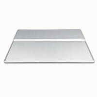 Coque arrière pour tablette PC en alliage d'aluminium moulé sous pression, usinée CNC, anodisée, coque arrière pour tablette, pour ordinateur portable, sur mesure OEM ODM