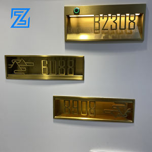 Thép Không Gỉ Kim Loại Số Và Chữ Số Nhà Phòng Khách Sạn Cửa - Product Image 6