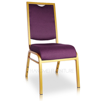 Chaises de banquet modernes en métal Hangmei HM-S77 pour restaurant, mariage et usage commercial - Vente en gros de meubles à Foshan |   Chaises