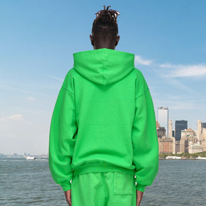 Acid Wash Sport Casual Hooded Sweatshirt Drop Shoulder for Puff Print Options 100% Cotton <b>Gym</b> Wear Heavyweight Streetwear <b>Hoodie</b> - Product Image 3