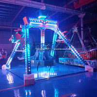 Grand carnaval extérieur 360 degrés petite machine rotative mini parc d'attractions balançoire marteau pendule prix