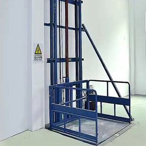 Ascenseur de marchandises électrique hydraulique autopropulsé pour <span class=keywords><strong>extérieur</strong></span> et intérieur, monté au mur, élévateur vertical de marchandises, <span class=keywords><strong>monte</strong></span>-<span class=keywords><strong>charge</strong></span> - Product Image 2