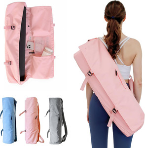 Muestra Gratis, Bolsas de Yoga de Lona 100% Orgánicas y Ecológicas, Duraderas, Compactas, Portátiles, de Alta Calidad, Mochila para Esterilla de Yoga - Product Image 1