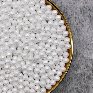 Trắng Hỗn Hợp Kích Thước Đường Hạt Kẹo Đường Ngọc Trai Sprinkles Trang Trí Cho Baking Wedding Party Nguồn Cung Cấp Sprinkles Comestibles Al - Product Image 6