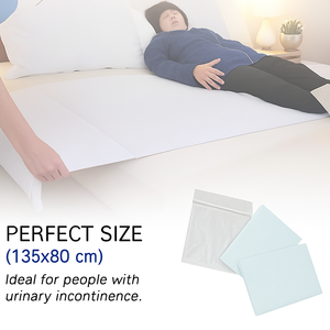 Fabrication de coussinets de <span class=keywords><strong>lit</strong></span> entièrement lavables OEM sous-matelas de protection pour incontinence coussinets d'urine imperméables et réutilisables - Product Image 5