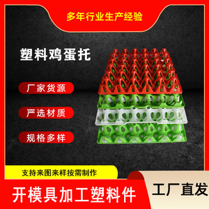 Egg <b>Tray</b> 30 Egg Capacity Thickened <b>Plastic</b> Stackable Design For Kitchen Food Storage Multiple Colors Available - Product Image 2